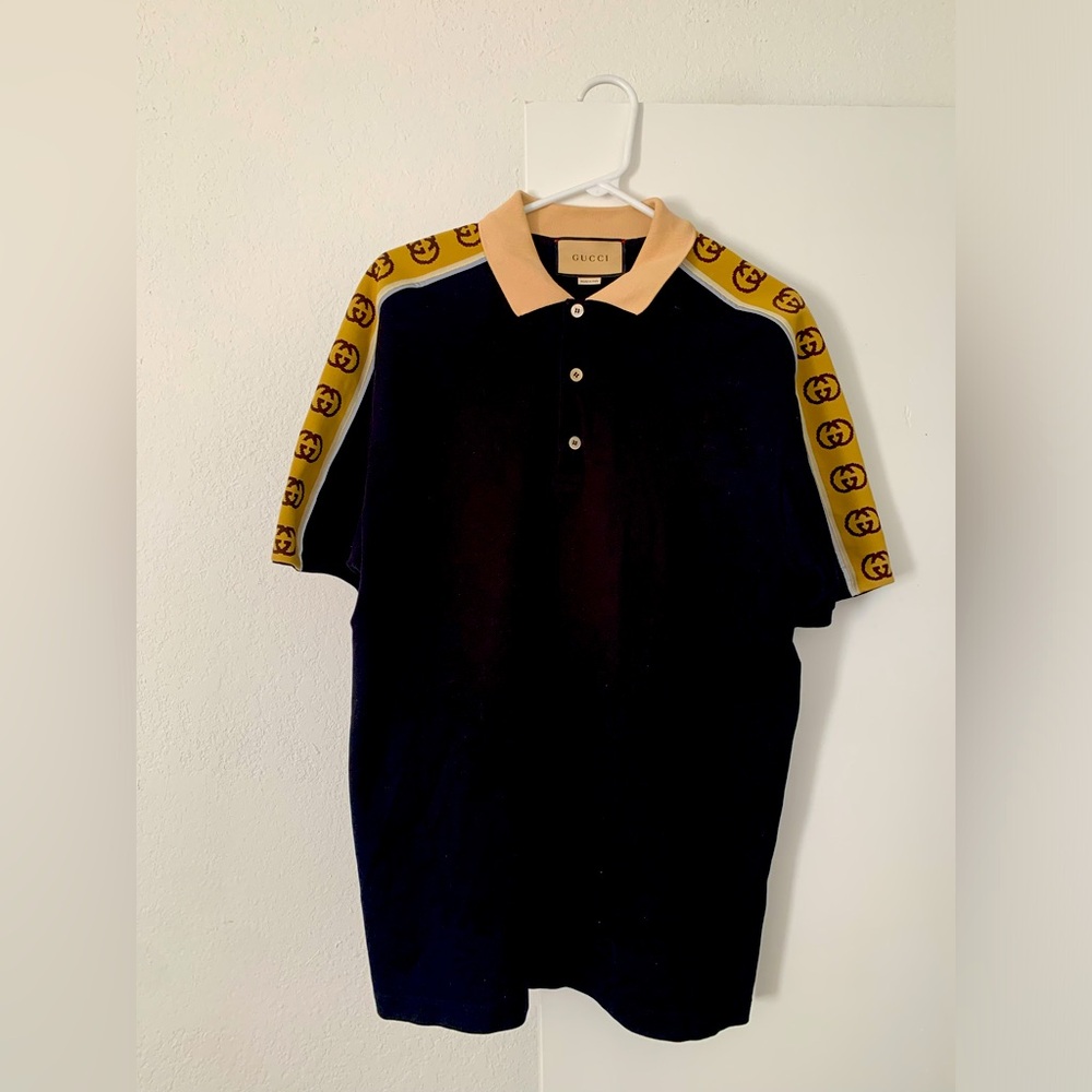 GUCCI collard shirt size XL
